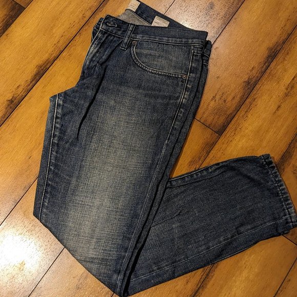 Burton Jeans Womens 27/5 Dark Blue - Picture 1 of 5